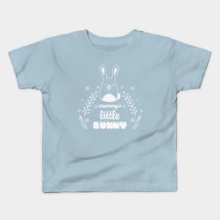 Mummy's Little Bunny - in White Kids T-Shirt